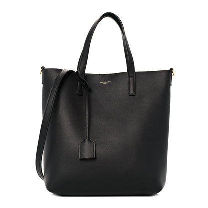 Saint Laurent Calfskin Medium Shopping Tote Black 1 of 9
