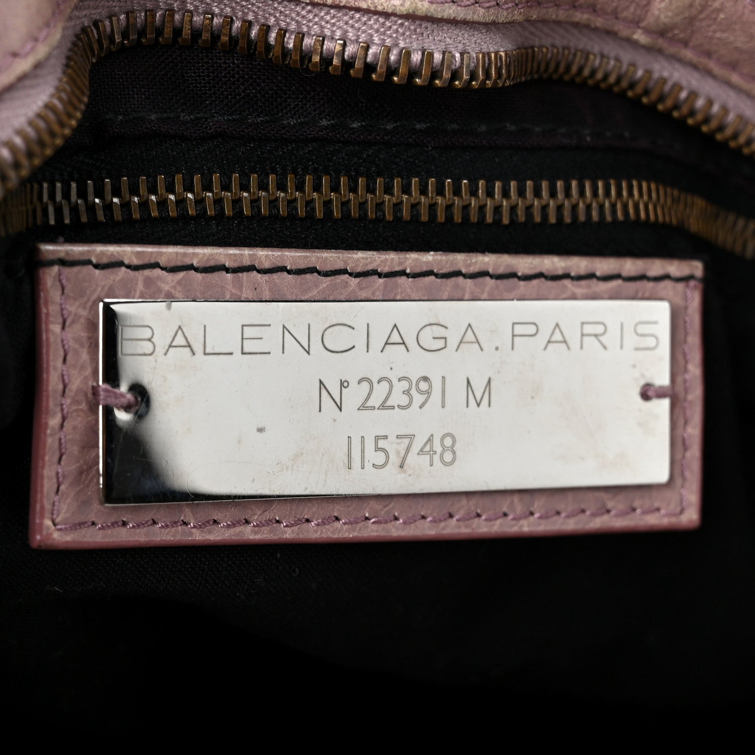 Balenciaga Agneau Classic Hardware City Parme 5 of 9