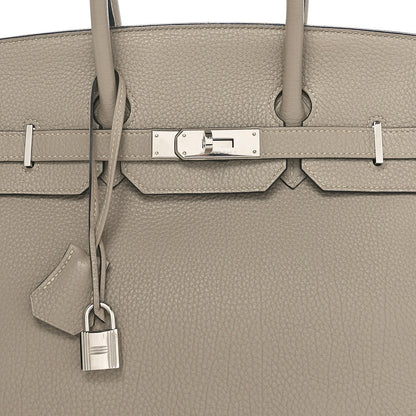 Hermes Togo Birkin 35 Gris Tourterelle 8 of 11