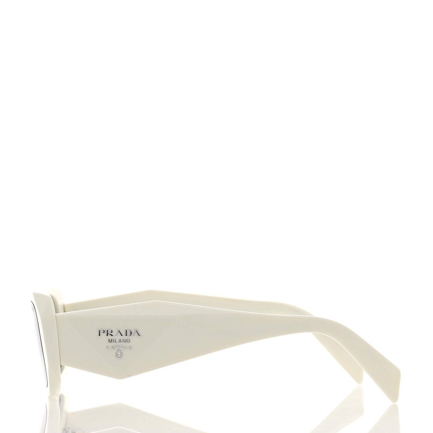 Acetate Symbole Sunglasses SPR 17W White