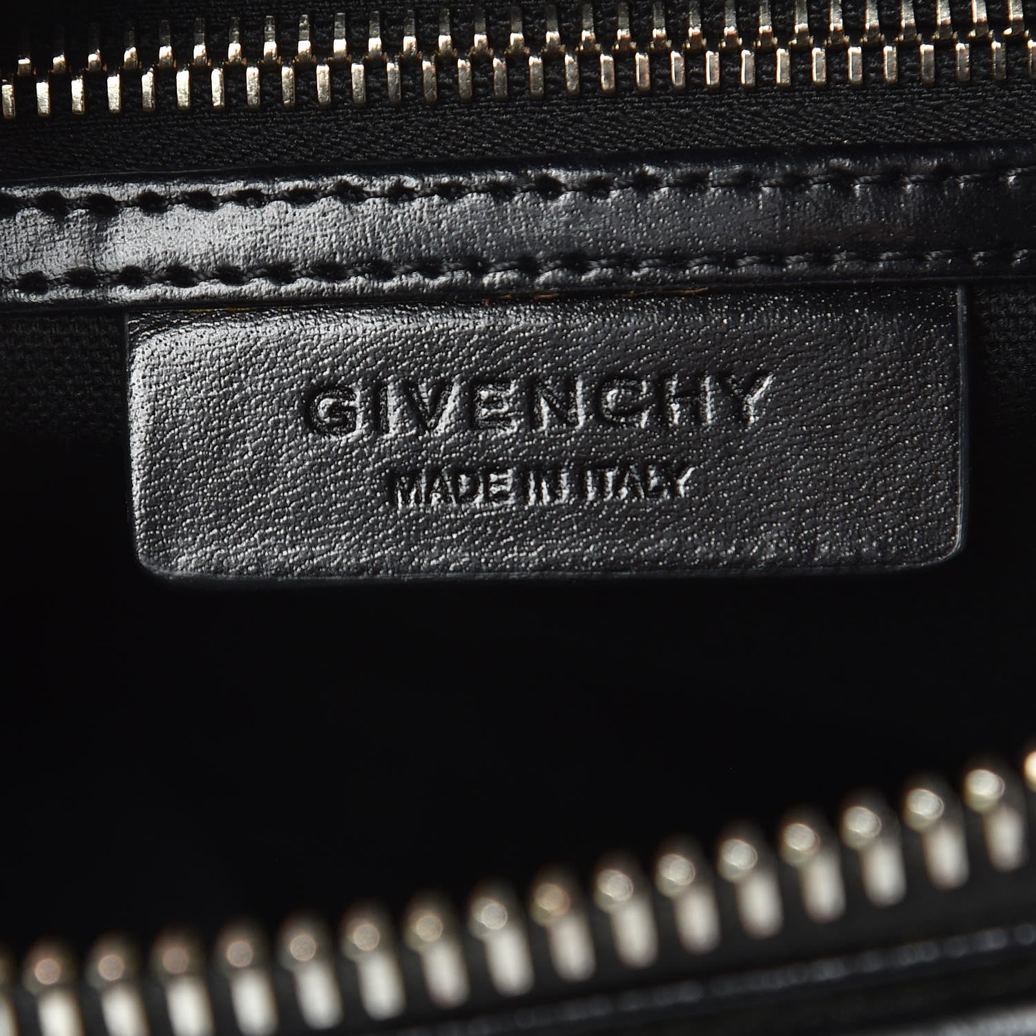 Givenchy Shiny Lord Calfskin Mini Antigona Black 6 of 11