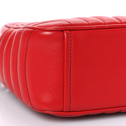 Prada Soft Calfskin Diagramme Camera Bag Rosso 6 of 12