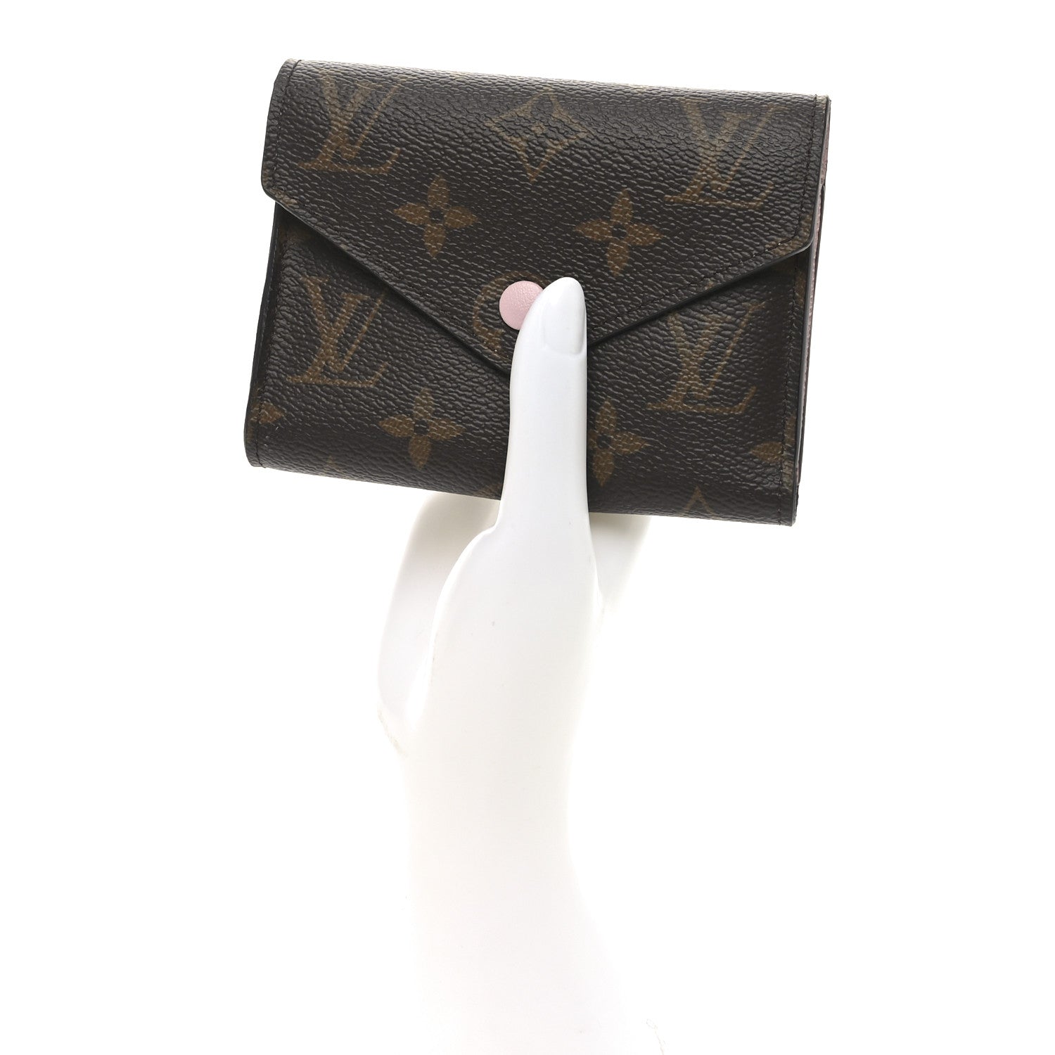 Louis Vuitton Monogram Victorine Wallet Rose Ballerine 2 of 7