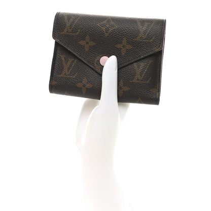 Louis Vuitton Monogram Victorine Wallet Rose Ballerine 2 of 7