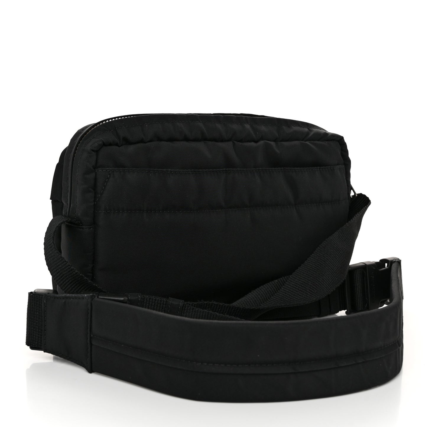 Nylon Explorer Bomber Crossbody Black