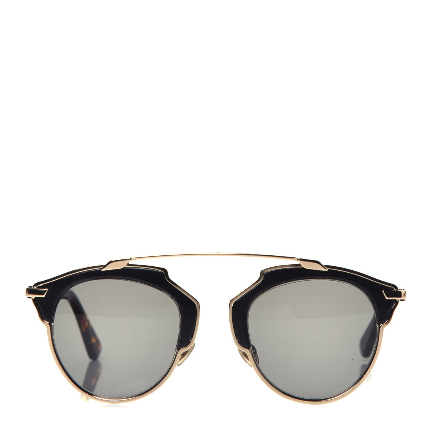 Christian Dior Metal Lambskin So Real Sunglasses Black 2 of 7