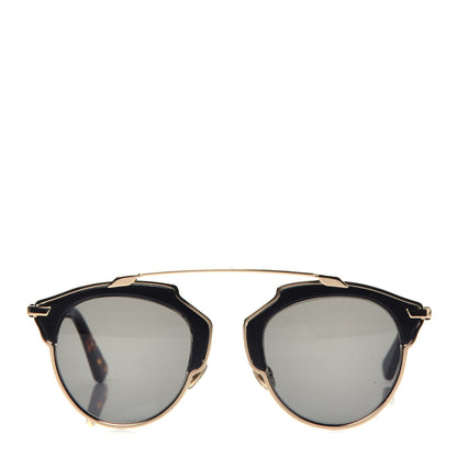 Christian Dior Metal Lambskin So Real Sunglasses Black 2 of 7