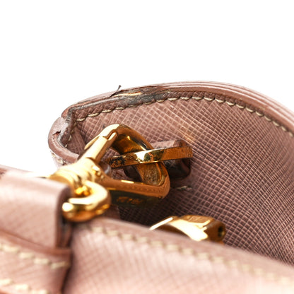 Prada Saffiano Lux Small Tote Cammeo 12 of 13