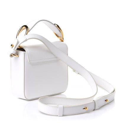 Chloe Shiny Calfskin Suede Mini C Bag Brilliant White 2 of 9
