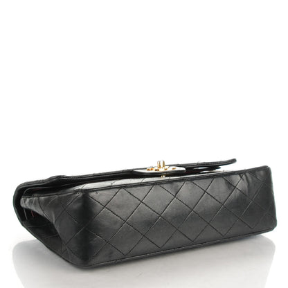 Chanel Lambskin Quilted Medium Double Flap Black 4 of 8
