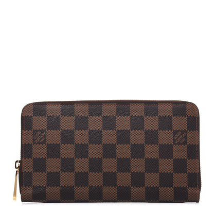 Louis Vuitton Damier Ebene Zippy Organizer Wallet 1 of 12