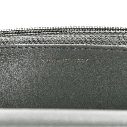Chanel Iridescent Caviar Quilted Wallet On Chain WOC Green 7 of 11