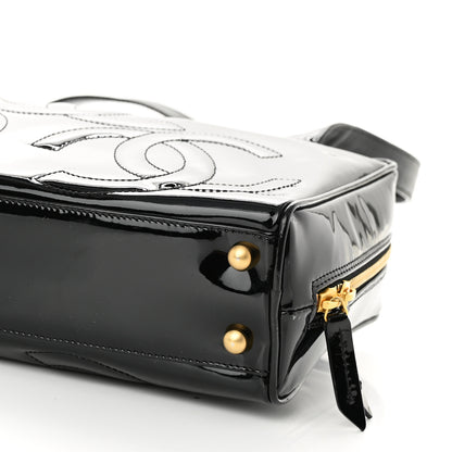 Chanel Patent CC Bowler Black 9 of 9