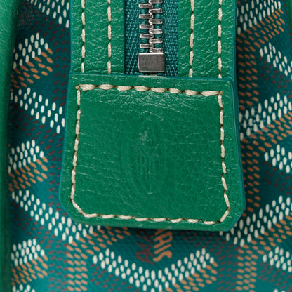 Goyard Goyardine Jouvence Toiletry Pouch MM Green 7 of 10