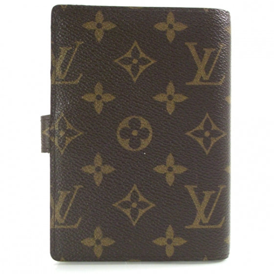 Louis Vuitton Monogram Small Ring Agenda w Inserts 2 of 7