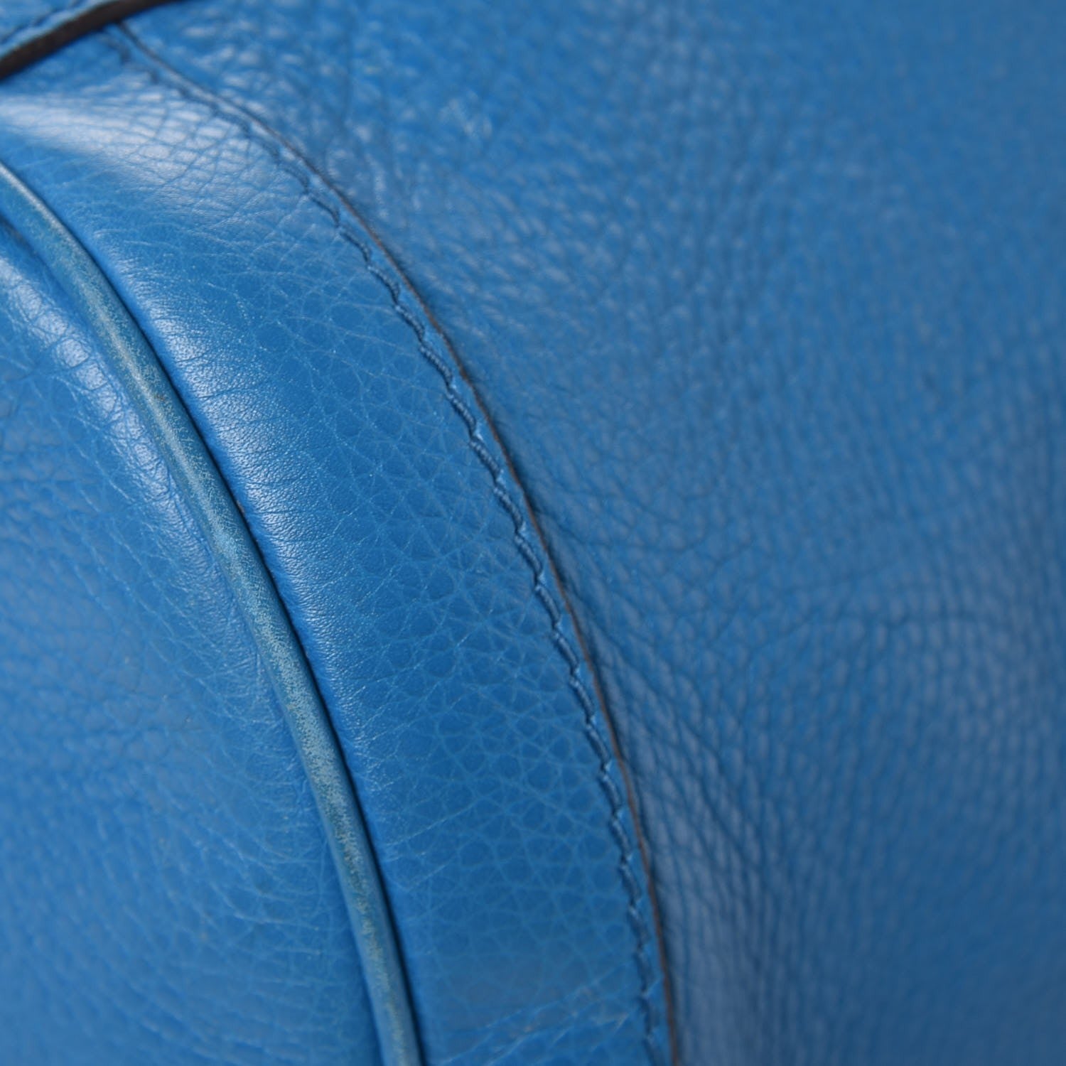 Gucci Calfskin Medium Soho Boston Riviera Blue 13 of 15