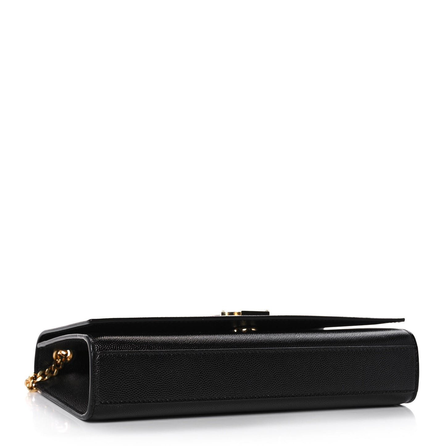 Grain De Poudre Medium Classic Monogram Kate Satchel Black