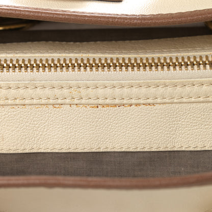 Marc Jacobs Calfskin Bal Harbour Satchel Eggshell 17 of 18