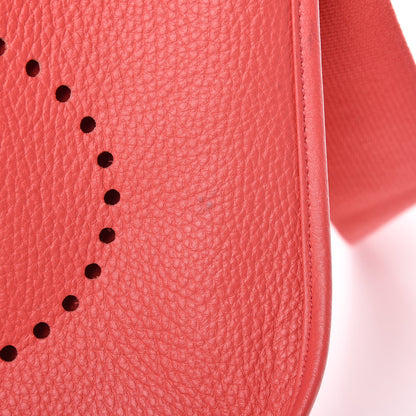 Hermes Taurillon Clemence Evelyne III PM Bougainvillea 10 of 11