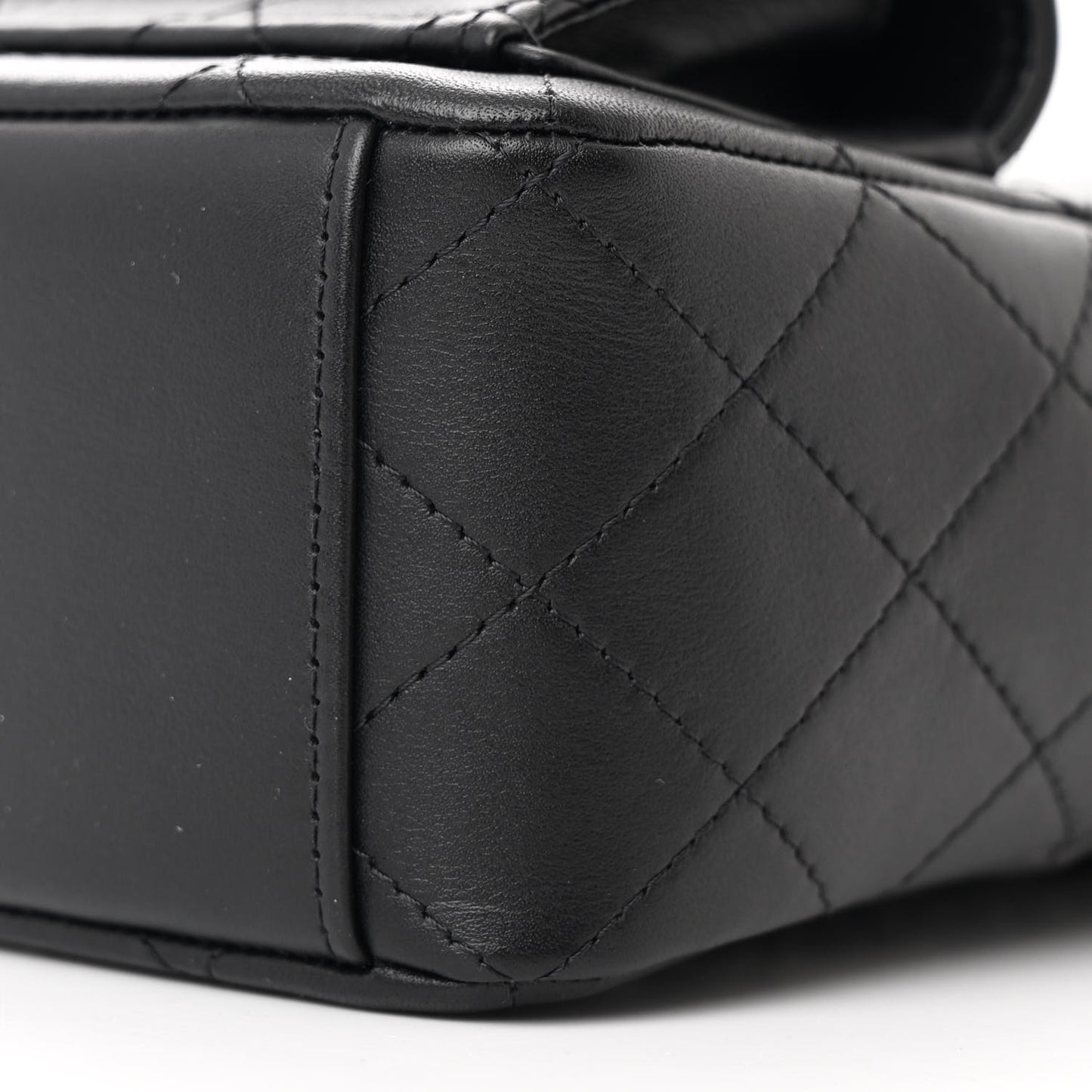 Lambskin Quilted CC Mini Classic Backpack So Black