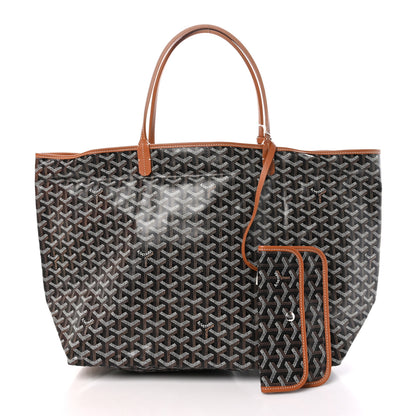 Goyard Goyardine Saint Louis GM Black Gold 3 of 11