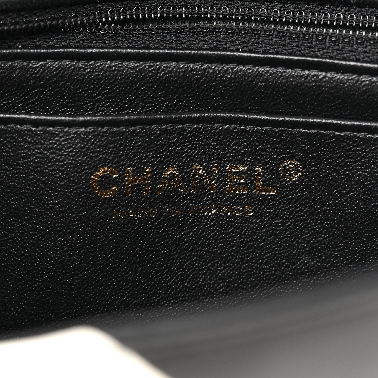 Chanel Lambskin Geometric Patchwork Mini Flap Black White 6 of 15