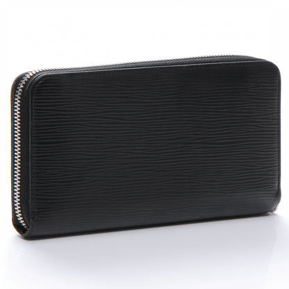Louis Vuitton Epi Zippy Wallet Black 3 of 7