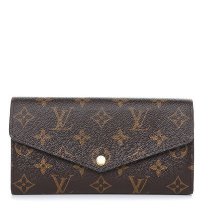Louis Vuitton Monogram Sarah Wallet NM 1 of 6