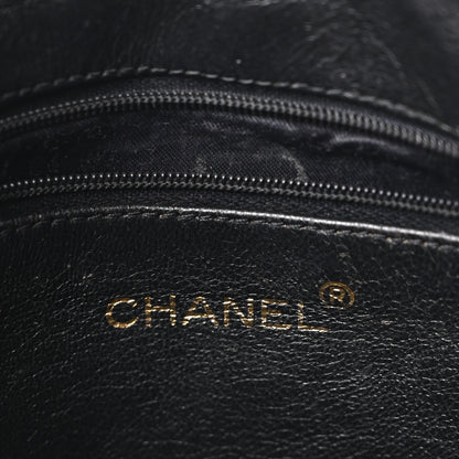 Chanel Lambskin Quilted CC Tassel Camera Case Black 6 of 10