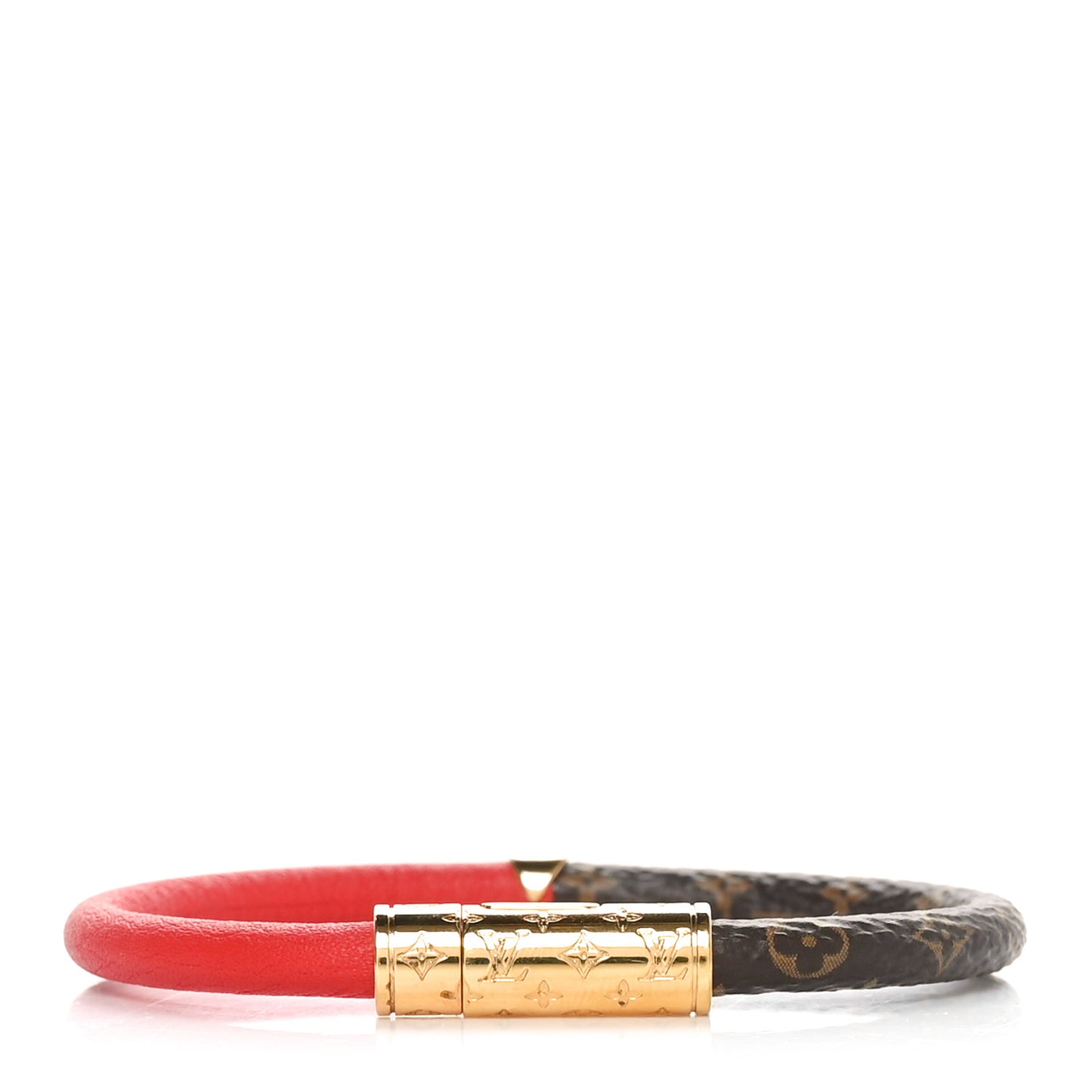 Monogram Daily Confidential Bracelet 17 Red