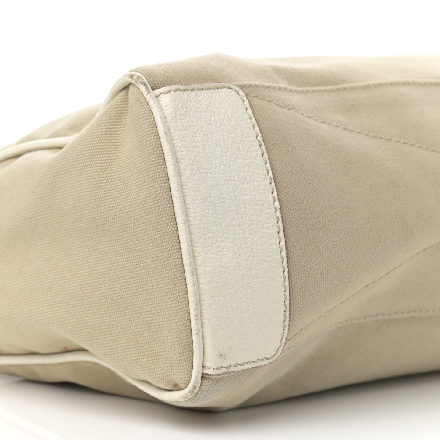 Canapa Moon Shoulder Bag Sabbia White