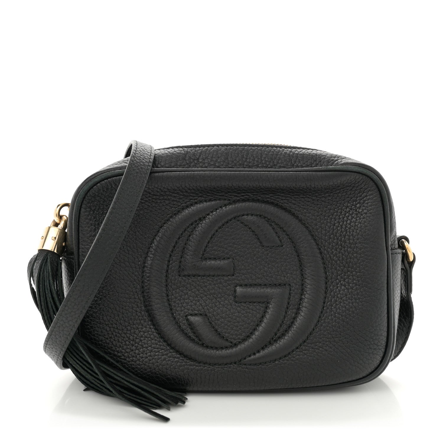 Gucci Pebbled Calfskin Small Soho Disco Bag Black 1 of 12