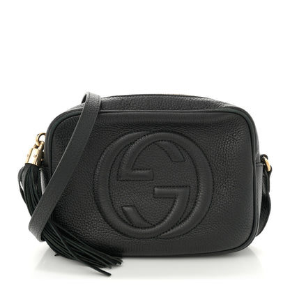 Gucci Pebbled Calfskin Small Soho Disco Bag Black 1 of 12