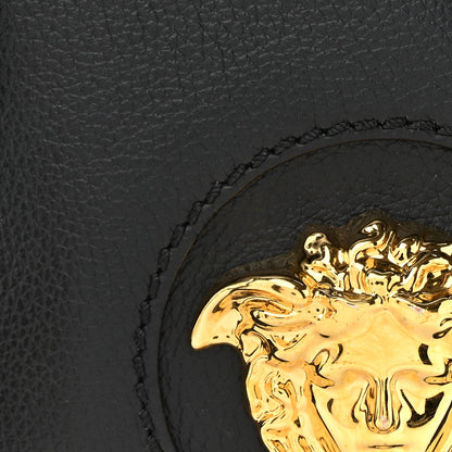 Versace Calfskin La Medusa Round Camera Bag Black 7 of 11