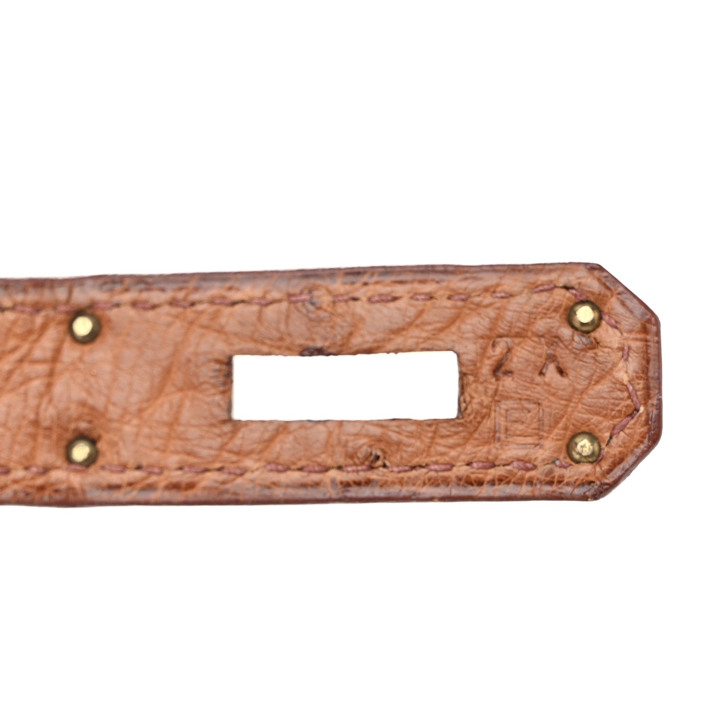 Ostrich HAC Birkin 32 Gold