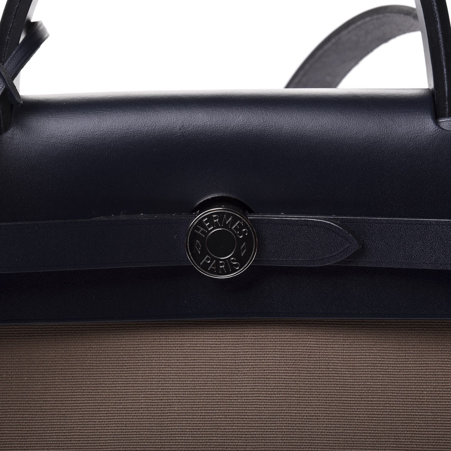 Hermes Vache Hunter Toile Herbag Zip 31 PM Etoupe Ebene 9 of 13