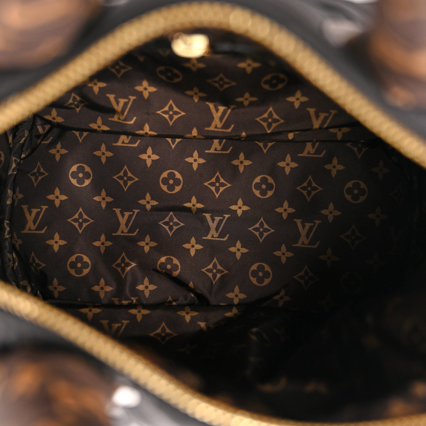 Econyl Mini Monogram Pillow Speedy Bandouliere 25 Black