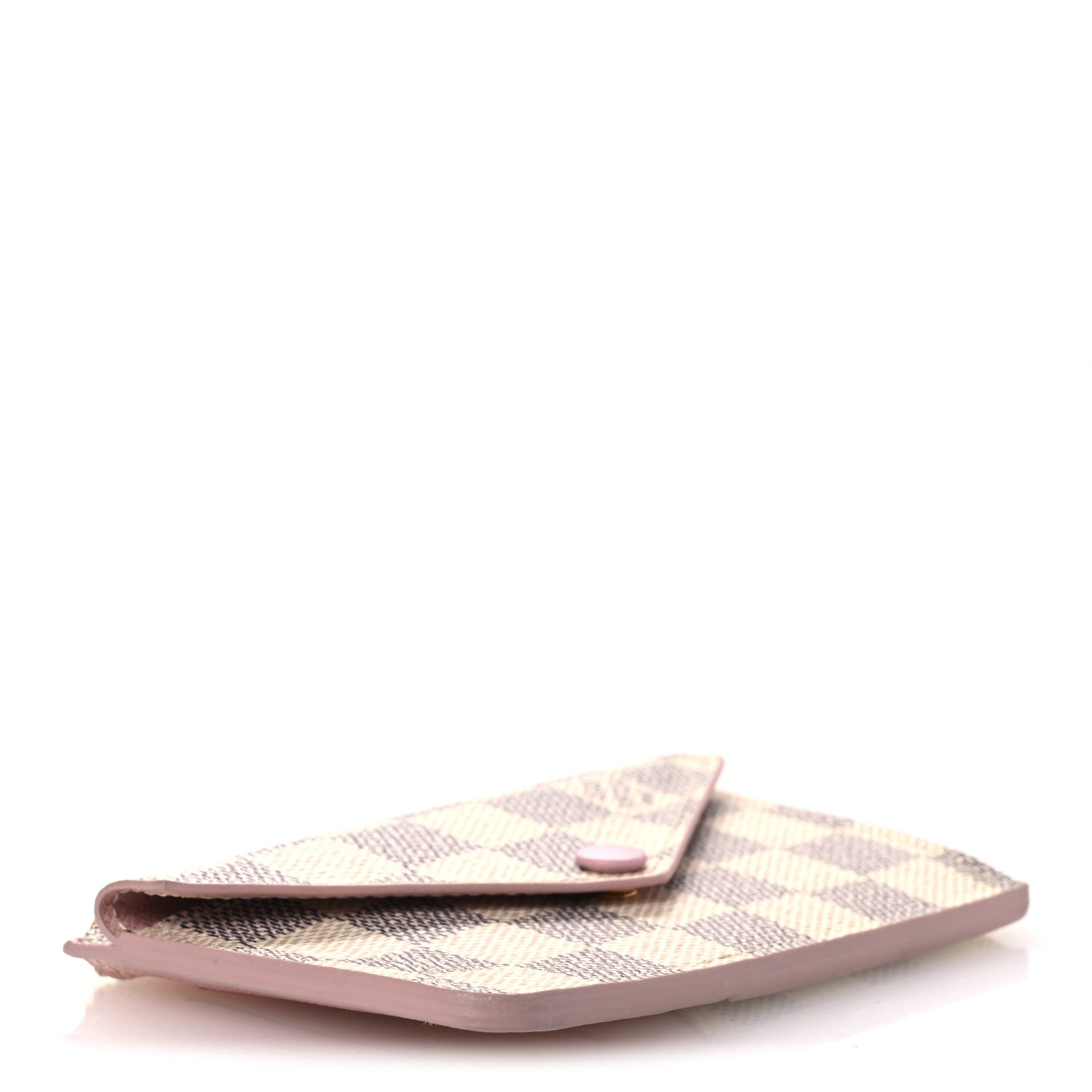 Louis Vuitton Damier Azur Recto Verso Card Holder Rose Ballerine 5 of 9