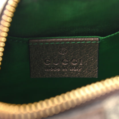 Gucci Soft GG Supreme Monogram Calfskin Small Ophidia Cosmetic Case Beige Ebony New Acero 6 of 8