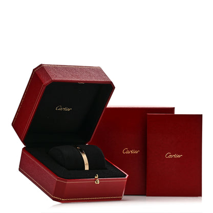 Cartier 18K Yellow Gold LOVE Cuff Bracelet 19 4 of 4