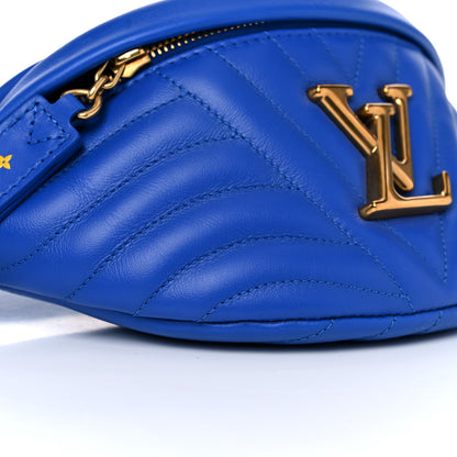 Louis Vuitton Calfskin New Wave Bumbag Blue Neon 7 of 8