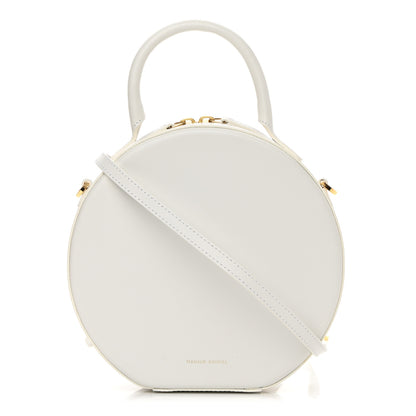 Mansur Gavriel Calfskin Circle Crossbody Bag White 1 of 16