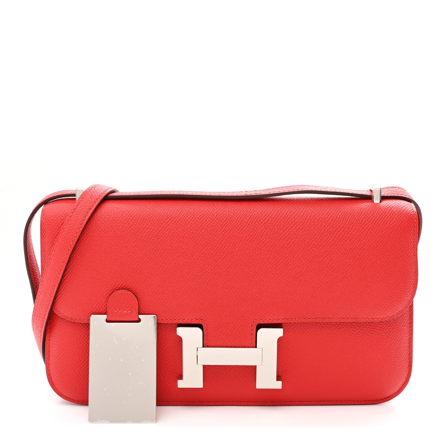 Hermes Epsom Constance Elan 25 Rouge Radieux 3 of 12