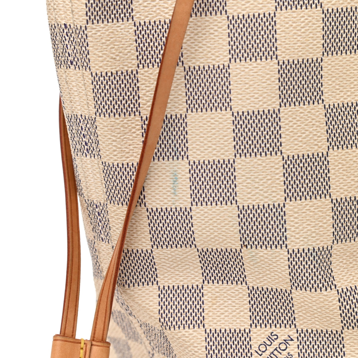 Damier Azur Neo Neverfull MM Rose Ballerine