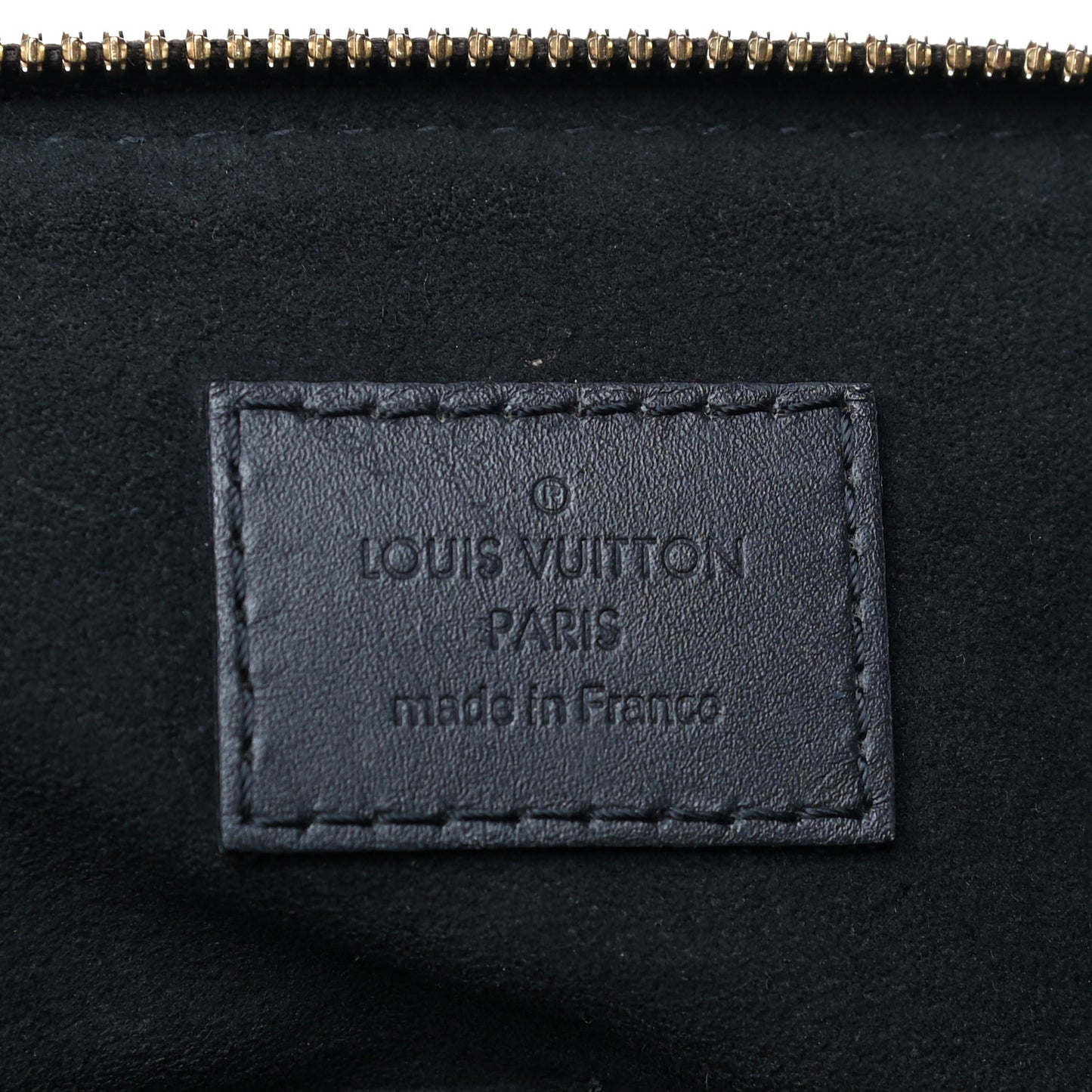 Monogram Flower Zipped Tote PM Black