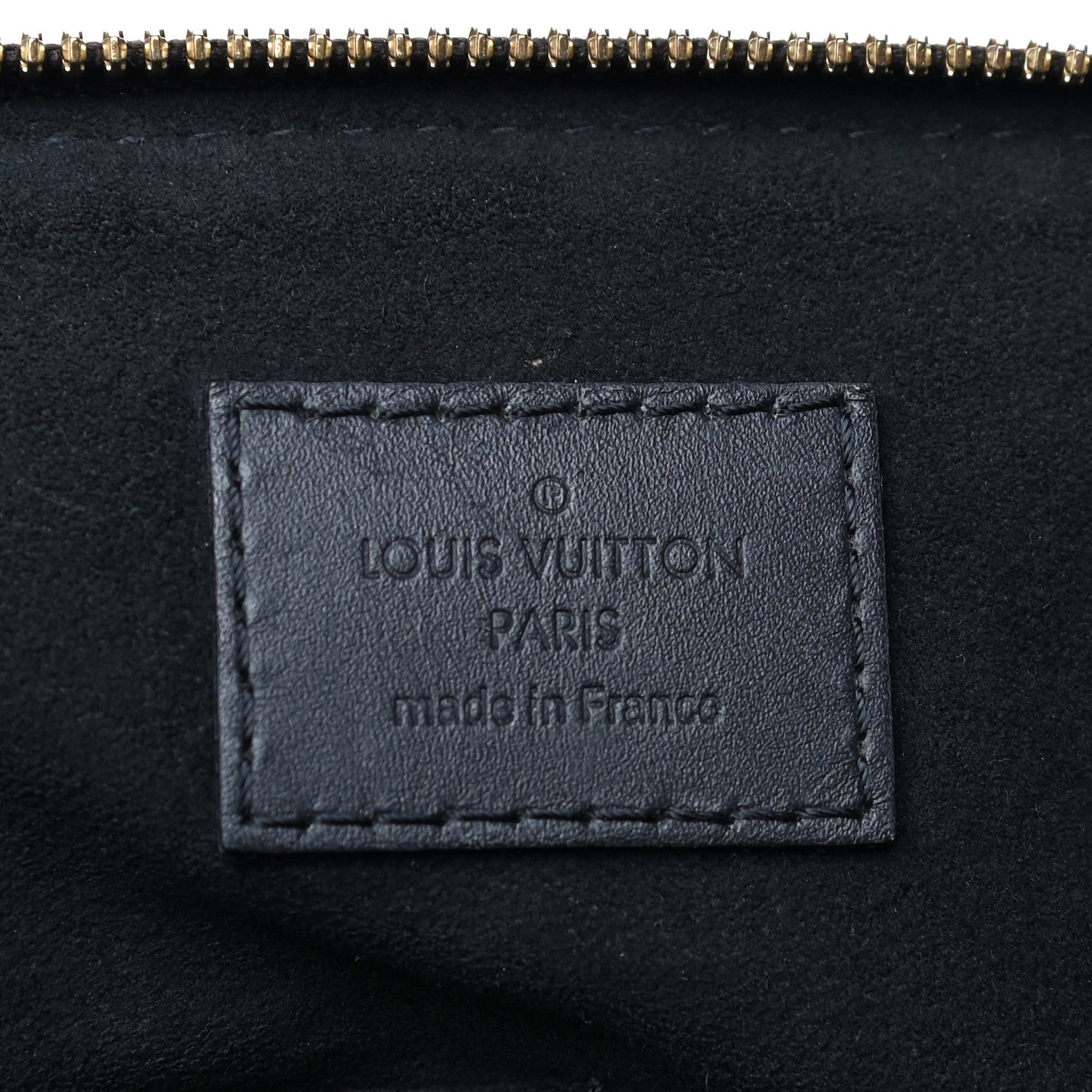 Louis Vuitton Monogram Flower Zipped Tote PM Black 6 of 10