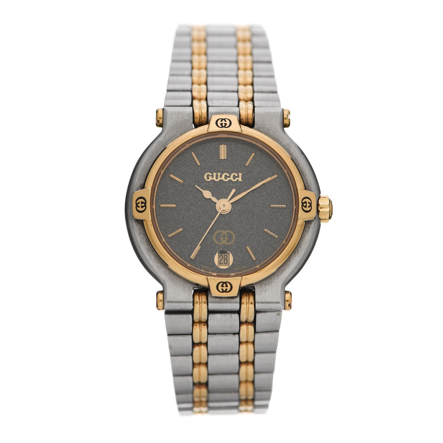 Gucci Stainless Steel 25mm 9000L Quartz Watch Grey 1 of 5