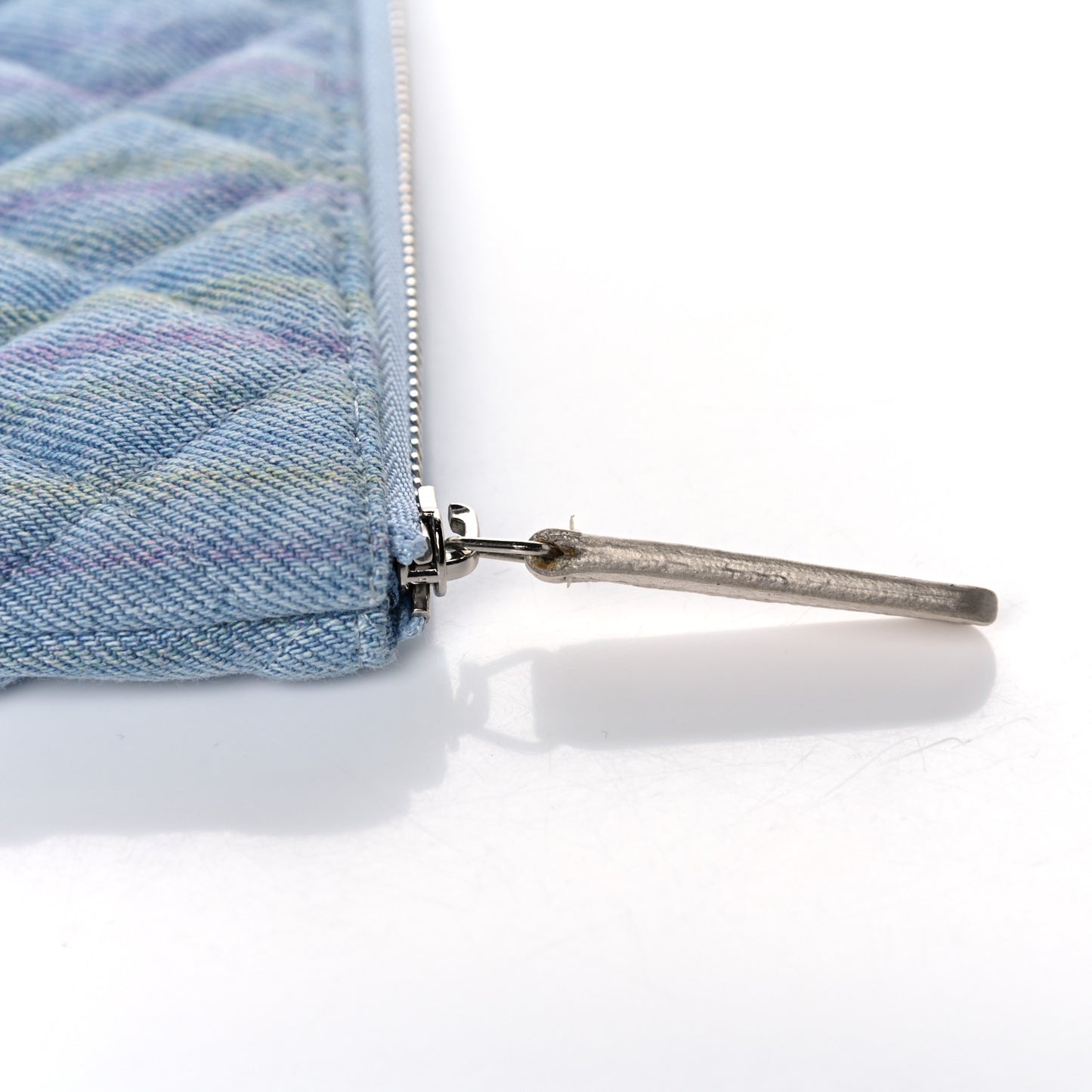 Denim Medium Cosmetic Case Blue