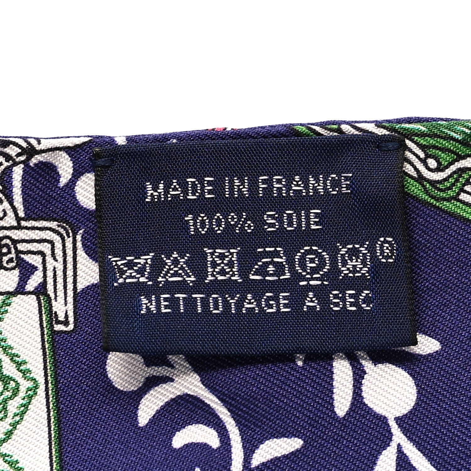 Hermes Silk Etriers Remix Twilly Indigo Rose Vif Multicolore 3 of 5