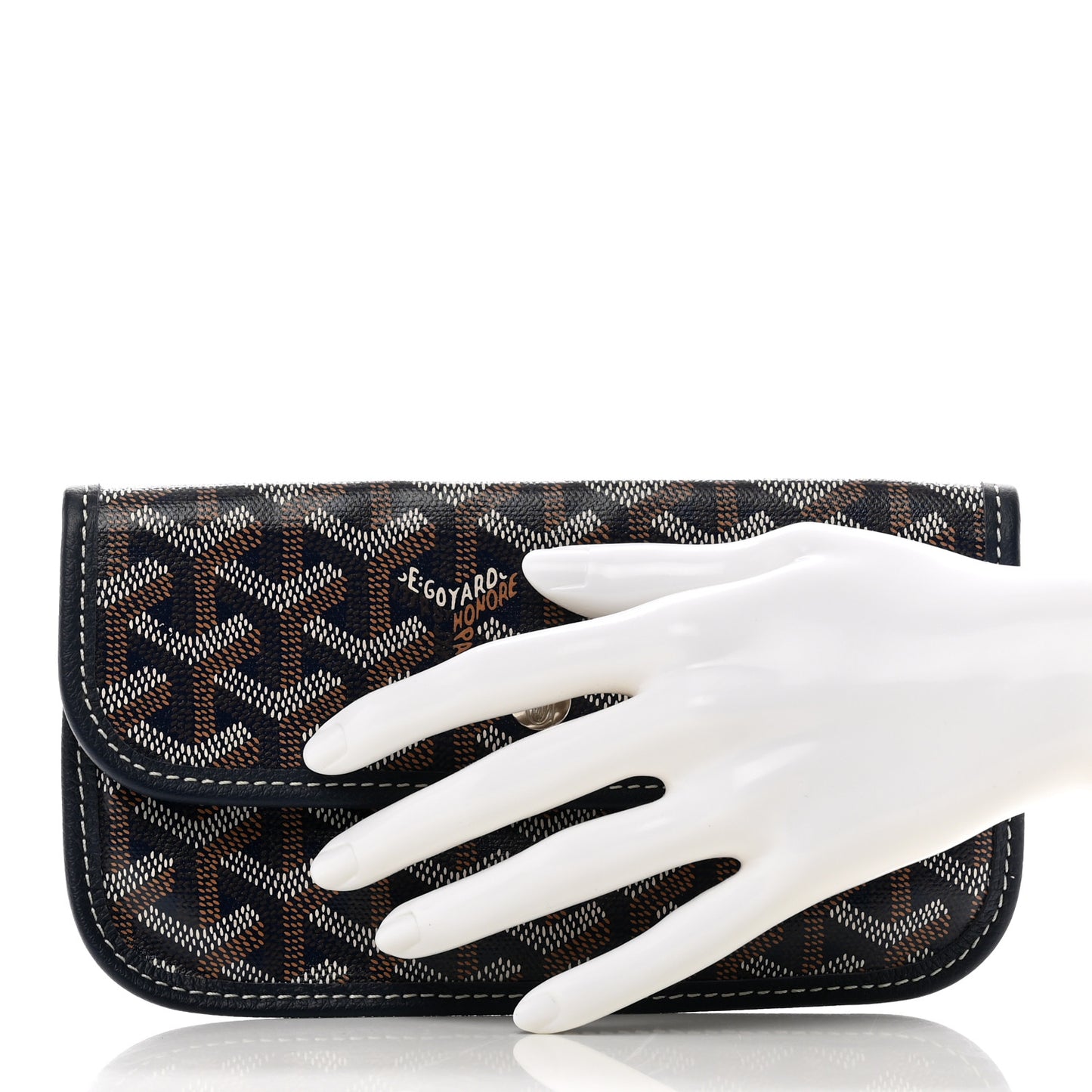Goyardine Pouch Navy